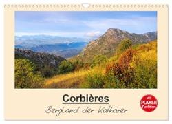 Corbieres - Bergland der Katharer (Wandkalender 2024 DIN A3 quer), CALVENDO Monatskalender