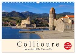 Collioure - Perle der Cote Vermeille (Wandkalender 2024 DIN A3 quer), CALVENDO Monatskalender