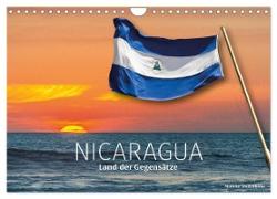 Nicaragua - Land der Gegensätze (Wandkalender 2024 DIN A4 quer), CALVENDO Monatskalender