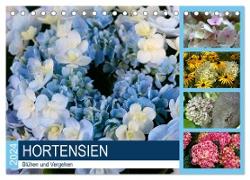 Hortensien Blühen und Vergehen (Tischkalender 2024 DIN A5 quer), CALVENDO Monatskalender