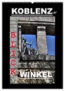 Koblenzer Blick Winkel (Wandkalender 2024 DIN A2 hoch), CALVENDO Monatskalender