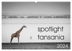 spotlight tansania (Wandkalender 2024 DIN A2 quer), CALVENDO Monatskalender
