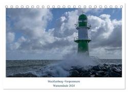 Warnemünde an der Ostsee (Tischkalender 2024 DIN A5 quer), CALVENDO Monatskalender