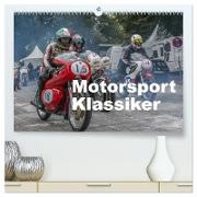 Motorsport Klassiker (hochwertiger Premium Wandkalender 2024 DIN A2 quer), Kunstdruck in Hochglanz