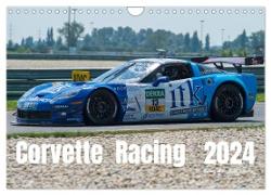 Corvette Racing 2024 (Wandkalender 2024 DIN A4 quer), CALVENDO Monatskalender
