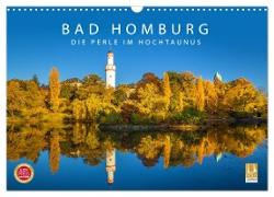 Bad Homburg - Die Perle im Hochtaunus (Wandkalender 2024 DIN A3 quer), CALVENDO Monatskalender