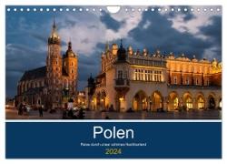 Polen - Reise durch unser schönes Nachbarland (Wandkalender 2024 DIN A4 quer), CALVENDO Monatskalender