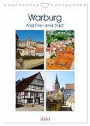 Warburg - Ansichten einer Stadt (Wandkalender 2024 DIN A4 hoch), CALVENDO Monatskalender