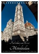 Architektur und Kunst in Mittelitalien (Tischkalender 2024 DIN A5 hoch), CALVENDO Monatskalender