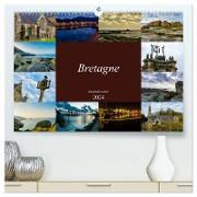 Bretagne - traumhaft schön! (hochwertiger Premium Wandkalender 2024 DIN A2 quer), Kunstdruck in Hochglanz