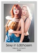 Sexy in Latzhosen (Wandkalender 2024 DIN A3 hoch), CALVENDO Monatskalender