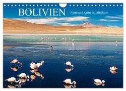 Bolivien - Natur und Kultur im Altiplano (Wandkalender 2024 DIN A4 quer), CALVENDO Monatskalender