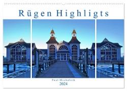 Rügen Highlights (Wandkalender 2024 DIN A2 quer), CALVENDO Monatskalender