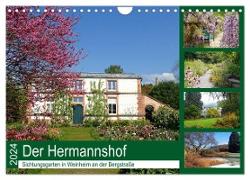 Der Hermannshof Sichtungsgarten in Weinheim an der Bergstraße (Wandkalender 2024 DIN A4 quer), CALVENDO Monatskalender