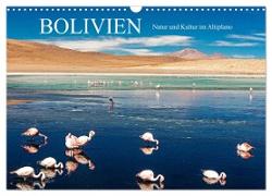 Bolivien - Natur und Kultur im Altiplano (Wandkalender 2024 DIN A3 quer), CALVENDO Monatskalender