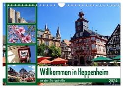 Willkommen in Heppenheim an der Bergstraße (Wandkalender 2024 DIN A4 quer), CALVENDO Monatskalender