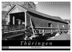 Thüringen - ÜberBrücken (Wandkalender 2024 DIN A4 quer), CALVENDO Monatskalender