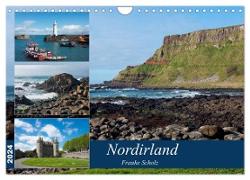 Nordirlands Highlights (Wandkalender 2024 DIN A4 quer), CALVENDO Monatskalender