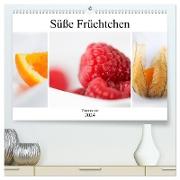 Süße Früchtchen - Vitamine pur (hochwertiger Premium Wandkalender 2024 DIN A2 quer), Kunstdruck in Hochglanz