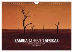 SAMBIA IM HERZEN AFRIKAS (Wandkalender 2024 DIN A4 quer), CALVENDO Monatskalender