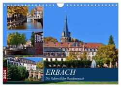 Erbach - Die Odenwälder Residenzstadt (Wandkalender 2024 DIN A4 quer), CALVENDO Monatskalender