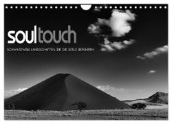 Soultouch - Schwarzweiß Landschaften, die die Seele berühren (Wandkalender 2024 DIN A4 quer), CALVENDO Monatskalender