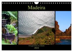 Madeira - Portugals Perle im Atlantik (Wandkalender 2024 DIN A4 quer), CALVENDO Monatskalender
