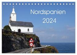 Nordspanien (Tischkalender 2024 DIN A5 quer), CALVENDO Monatskalender
