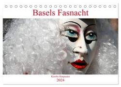 Basels Fasnacht (Tischkalender 2024 DIN A5 quer), CALVENDO Monatskalender