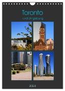 Toronto und Umgebung (Wandkalender 2024 DIN A4 hoch), CALVENDO Monatskalender