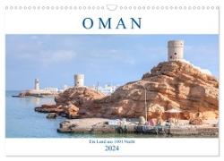 Oman - Ein Land aus 1001 Nacht (Wandkalender 2024 DIN A3 quer), CALVENDO Monatskalender