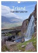 Irland Familienplaner (Wandkalender 2024 DIN A4 hoch), CALVENDO Monatskalender