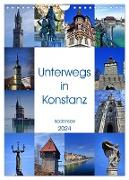 Unterwegs in Konstanz (Wandkalender 2024 DIN A4 hoch), CALVENDO Monatskalender