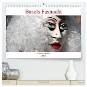 Basels Fasnacht (hochwertiger Premium Wandkalender 2024 DIN A2 quer), Kunstdruck in Hochglanz