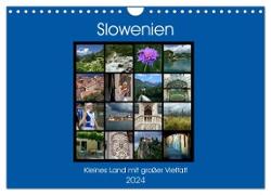 Slowenien (Wandkalender 2024 DIN A4 quer), CALVENDO Monatskalender