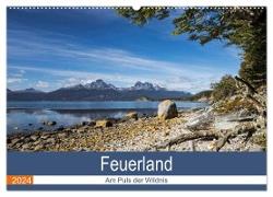 Feuerland - Am Puls der Wildnis (Wandkalender 2024 DIN A2 quer), CALVENDO Monatskalender