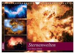 Sternenwelten (Wandkalender 2024 DIN A4 quer), CALVENDO Monatskalender
