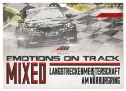 Emotions on Track - Langstreckenmeisterschaft am Nürburgring - Mixed (Wandkalender 2024 DIN A4 quer), CALVENDO Monatskalender