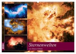 Sternenwelten (Wandkalender 2024 DIN A2 quer), CALVENDO Monatskalender