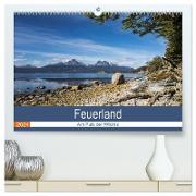 Feuerland - Am Puls der Wildnis (hochwertiger Premium Wandkalender 2024 DIN A2 quer), Kunstdruck in Hochglanz