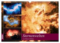 Sternenwelten (Wandkalender 2024 DIN A3 quer), CALVENDO Monatskalender