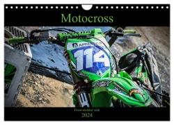 Motocross From another side 2024 (Wandkalender 2024 DIN A4 quer), CALVENDO Monatskalender