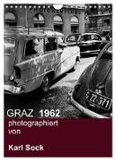 GRAZ 1962 photographiert von Karl Sock (Wandkalender 2024 DIN A4 hoch), CALVENDO Monatskalender
