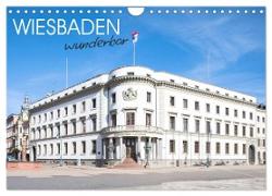 Wiesbaden wunderbar (Wandkalender 2024 DIN A4 quer), CALVENDO Monatskalender