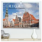 Riga - Metropole des Baltikums (hochwertiger Premium Wandkalender 2024 DIN A2 quer), Kunstdruck in Hochglanz
