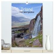 Irland Familienplaner (hochwertiger Premium Wandkalender 2024 DIN A2 hoch), Kunstdruck in Hochglanz