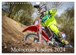 Motocross Ladies 2024 (Wandkalender 2024 DIN A4 quer), CALVENDO Monatskalender