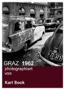 GRAZ 1962 photographiert von Karl Sock (Wandkalender 2024 DIN A2 hoch), CALVENDO Monatskalender