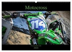 Motocross From another side 2024 (Wandkalender 2024 DIN A2 quer), CALVENDO Monatskalender