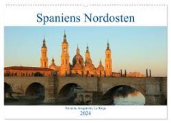 Spaniens Nordosten (Wandkalender 2024 DIN A2 quer), CALVENDO Monatskalender